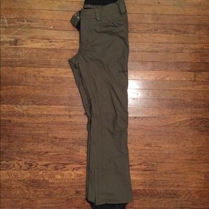 Burton 2017 White Collection Snow Pants - Olive